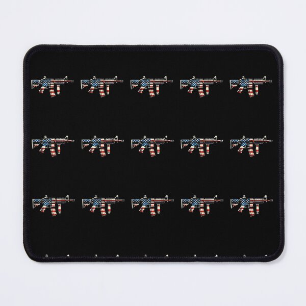 Item preview, AR 15 American Flag Design for Patriotic Products designed and sold by Gatsbird Design.