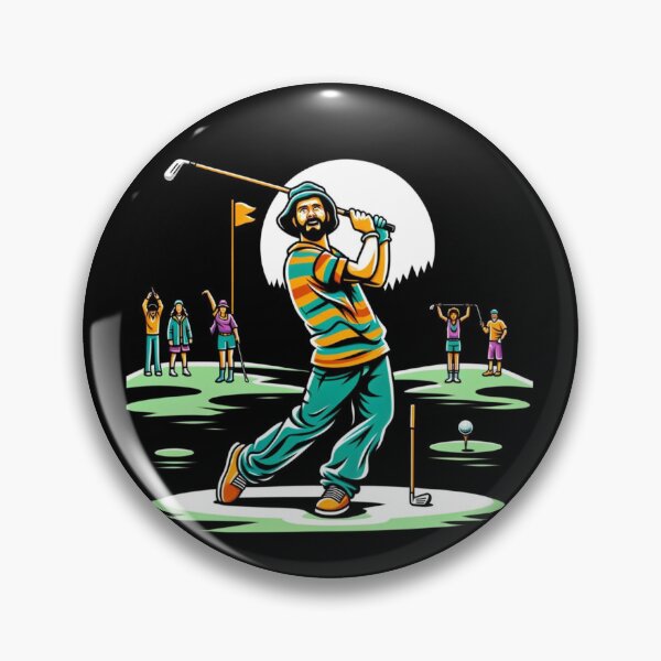 Item preview, Happy Gilmore Movie-Inspired Print - Unique Design for Your Products designed and sold by Gatsbird Design.