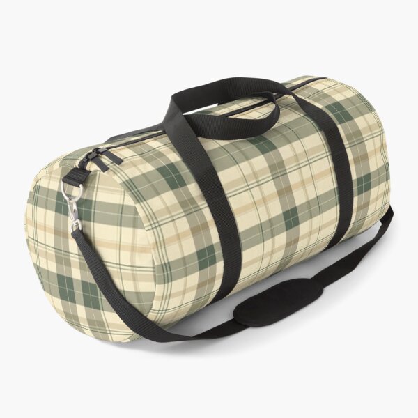 Item preview, Vintage Plaid - Tartan in muted Green and Beige designed and sold by wolfandbird.