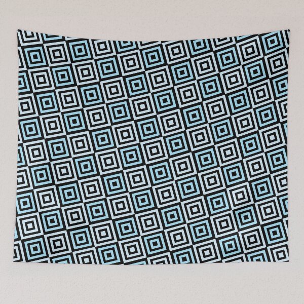 Item preview, Blued Out Layered Square Ring Blocks Eternal Impressions designed and sold by Alchemy-A-La-G.