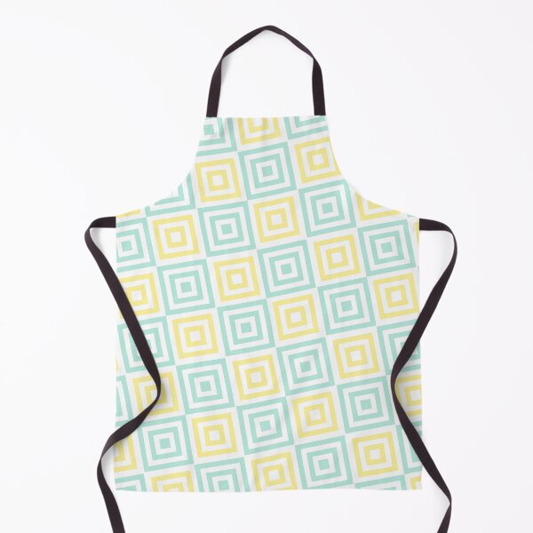 Item preview, Banana & Mint Layered Square Ring Blocks Eternal Impressions designed and sold by Alchemy-A-La-G.