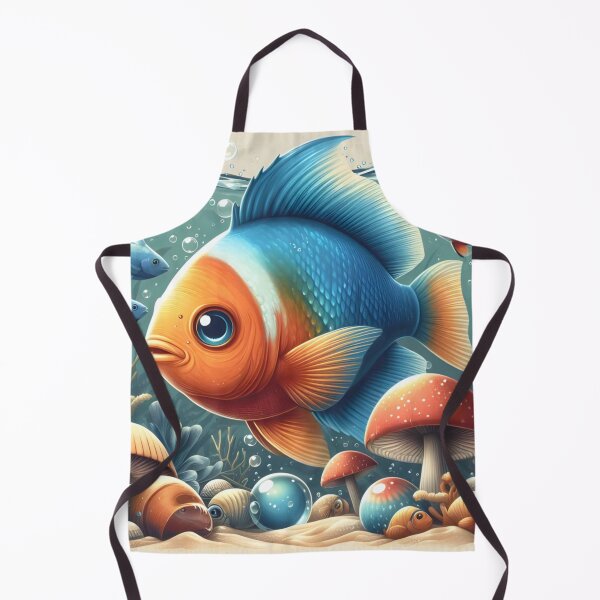 Item preview, Graceful Fish - Underwater Beauty Canvas Print designed and sold by StickerStudio27.