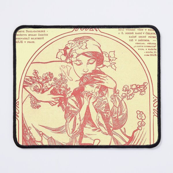 Item preview, V. Prague, DNE Rijna 1902, May. 1903,by Alphonse Mucha. HIGH DEFINITION designed and sold by MINDTHECHERRY.