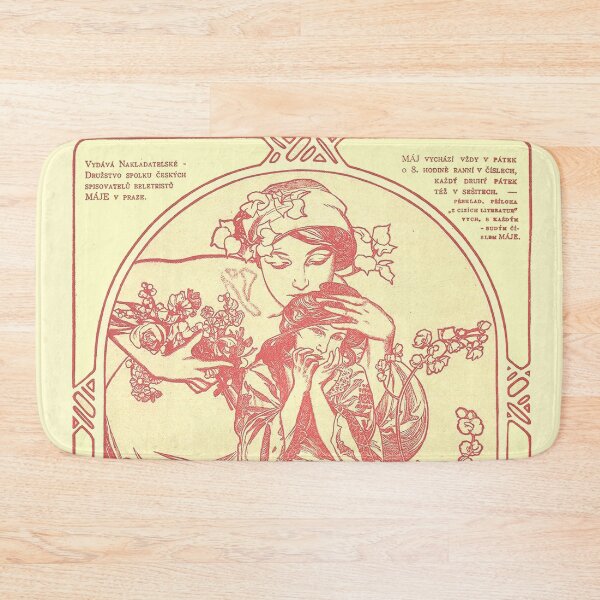 Item preview, V. Prague, DNE Rijna 1902, May. 1903,by Alphonse Mucha. HIGH DEFINITION designed and sold by MINDTHECHERRY.