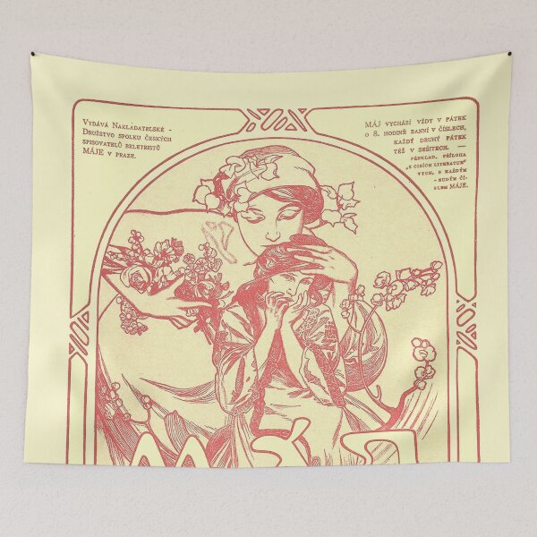 Item preview, V. Prague, DNE Rijna 1902, May. 1903,by Alphonse Mucha. HIGH DEFINITION designed and sold by MINDTHECHERRY.