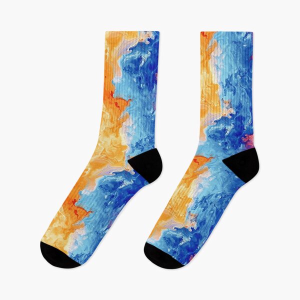 Artikelvorschau, Eis in meinem Feuer – Wunderschöne pyschedelische Tie-Dye-Textur für Tie-Dye-Liebhaber entworfen und verkauft von RoyalStarsPatts.