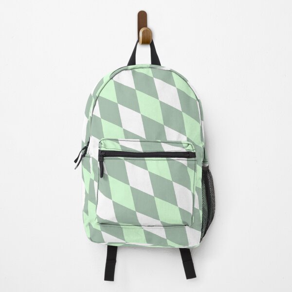 Item preview, Green & White Diamond Grid Seamless Eternal Impressions Textile designed and sold by Alchemy-A-La-G.