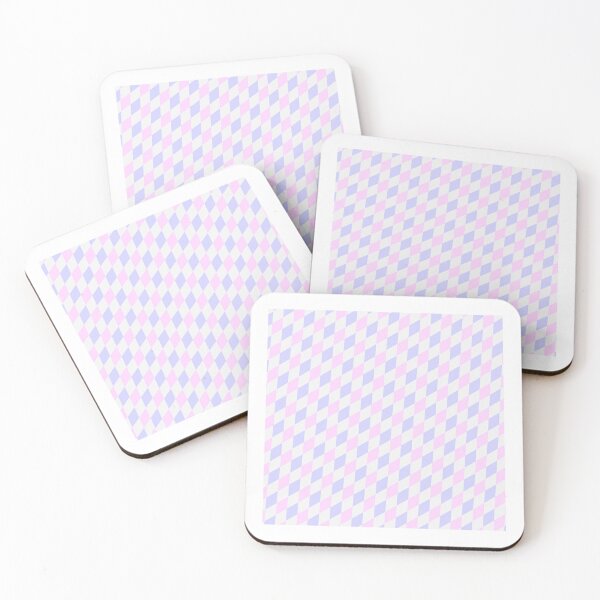 Item preview, Pastel Girl Diamond Grid Seamless Eternal Impressions Textile designed and sold by Alchemy-A-La-G.