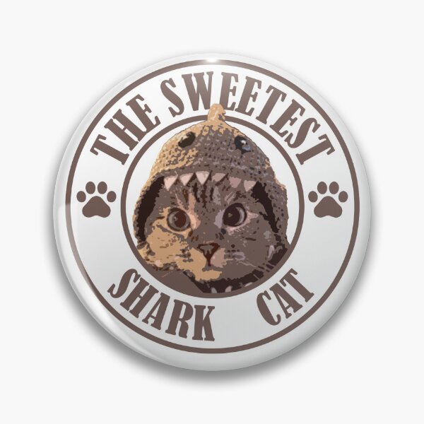 Item preview, The Sweetest shark cat // nala cat designed and sold by Pet Path.