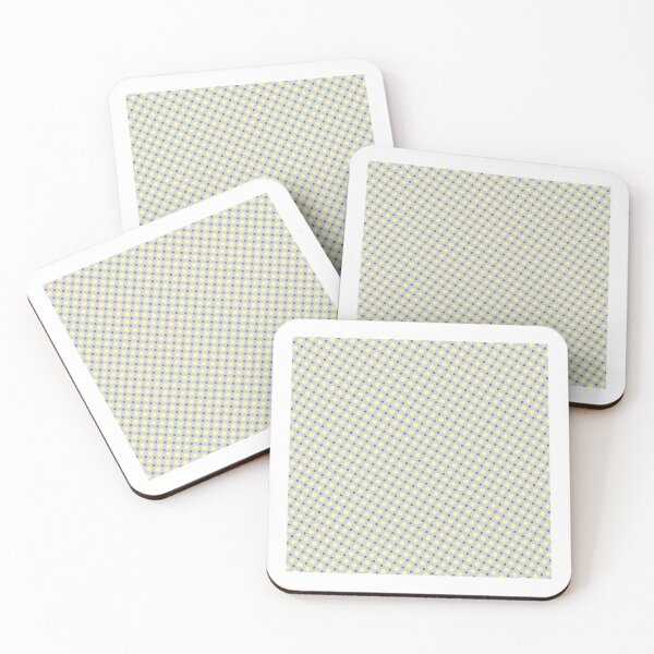Item preview, Blue & Yellow Circle Polka Dots Eternal Impressions Grey designed and sold by Alchemy-A-La-G.