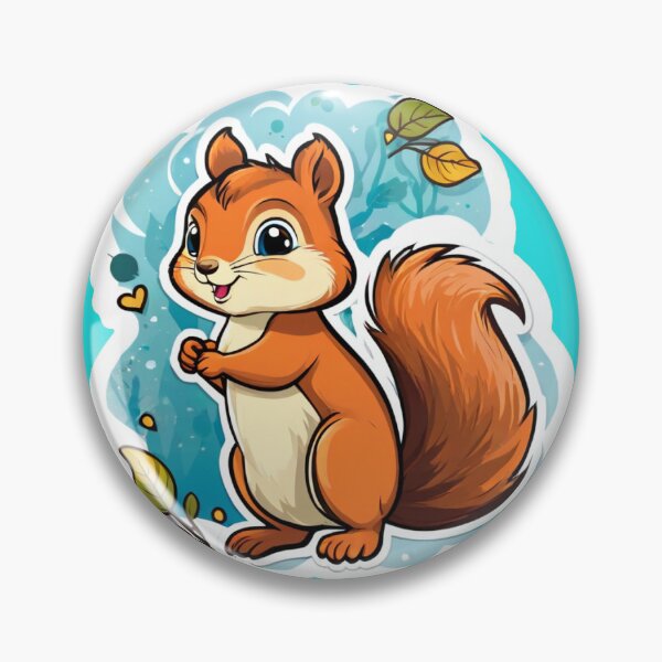 Item preview, Squirrel designed and sold by NerdscapeDC.