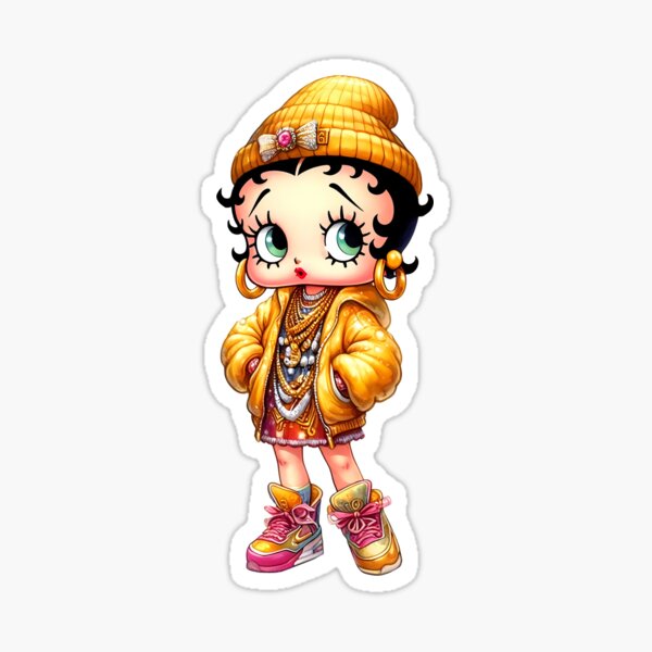 Artikel-Vorschau von Betty-Boop-Aufkleber, designt und verkauft von Zeduses.