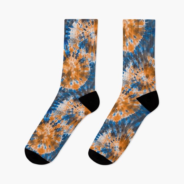 Artikelvorschau, Blaues Groovy-Tie-Dye-Muster - Spirituell psychedelisch - Blau entworfen und verkauft von RoyalStarsPatts.