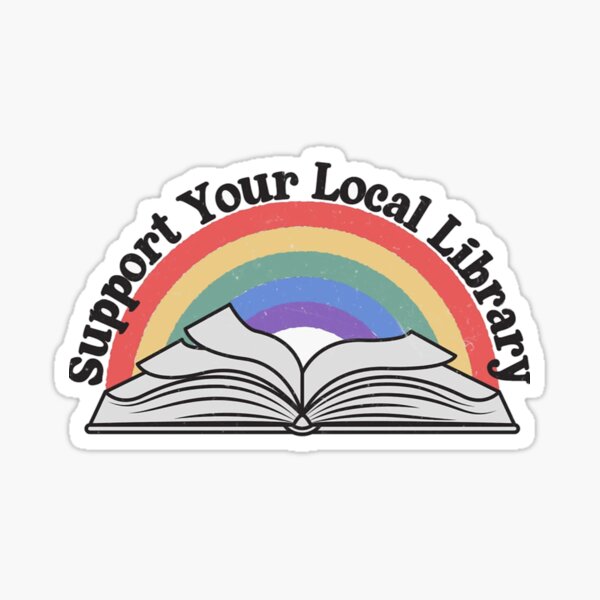 Item preview, Support your local library designed and sold by starry-kyla.