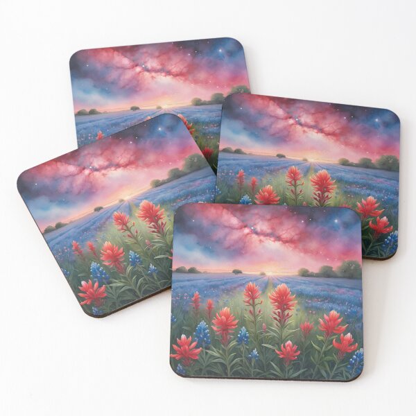 Item preview, Cosmic Bluebonnets and Paintbrushes designed and sold by JamieRainbow.