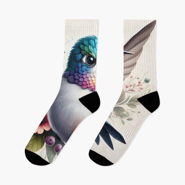 Item preview, Elegant Hummingbird - Graceful Bird Canvas Print designed and sold by StickerStudio27.