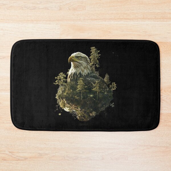 Item preview, My Spirit Mystical Animal is Eagle.Eagle head with nature designed and sold by elnexshop.