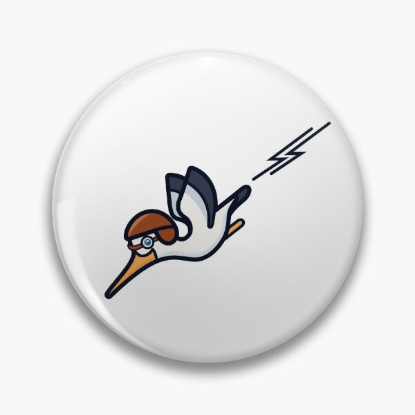 Item preview, Aviator Stork designed and sold by inksycutsy.