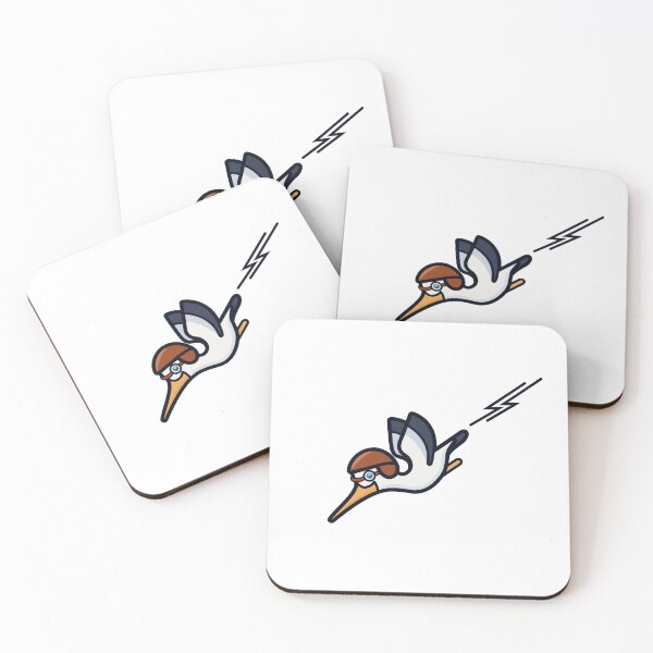 Item preview, Aviator Stork designed and sold by inksycutsy.