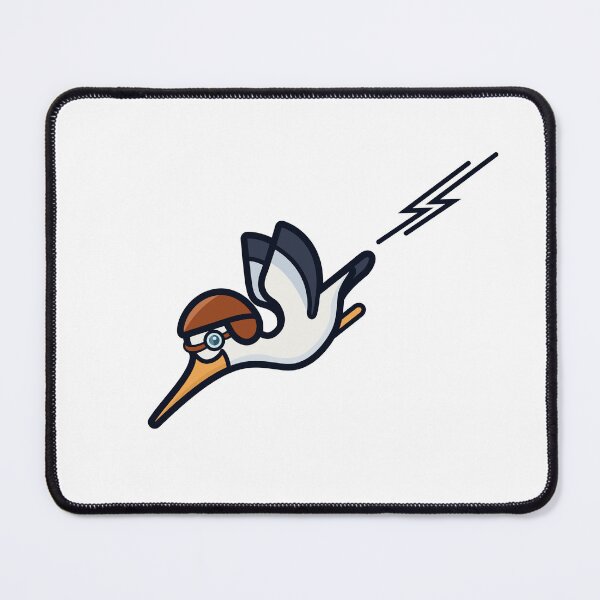 Item preview, Aviator Stork designed and sold by inksycutsy.