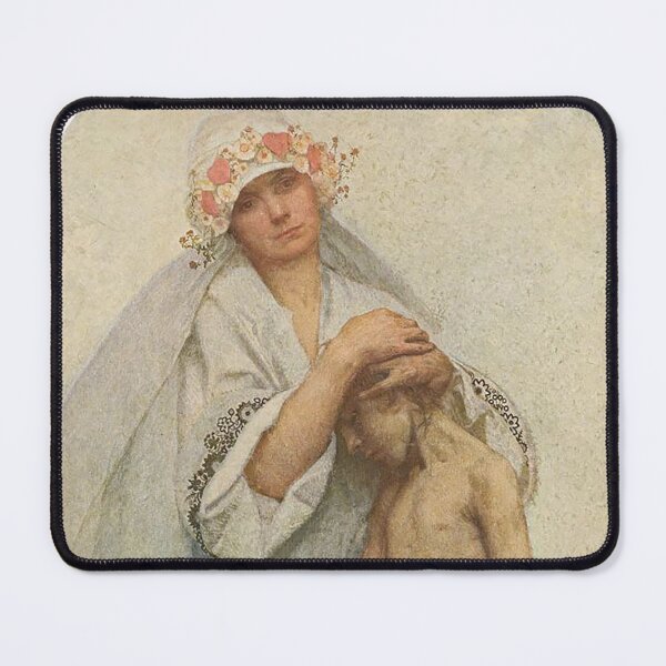 Item preview, To your Czech heart supporter (1917), by Alphonse Mucha. HIGH DEFINITION designed and sold by MINDTHECHERRY.