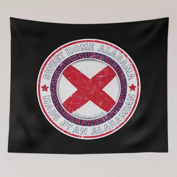 Item preview, Vintage Alabama Flag - Sweet Home Alabama - Made by an Alabamian designed and sold by patriotwardrobe.