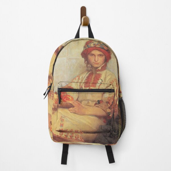 Item preview, 1920 Croatian Woman with Apples , by Alphonse Mucha. HIGH DEFINITION designed and sold by MINDTHECHERRY.