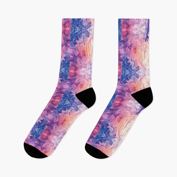 Artikelvorschau, Lebendiges lila psychedelisches Tie-Dye-Muster für Tie-Dye-Liebhaber - Lila entworfen und verkauft von RoyalStarsPatts.
