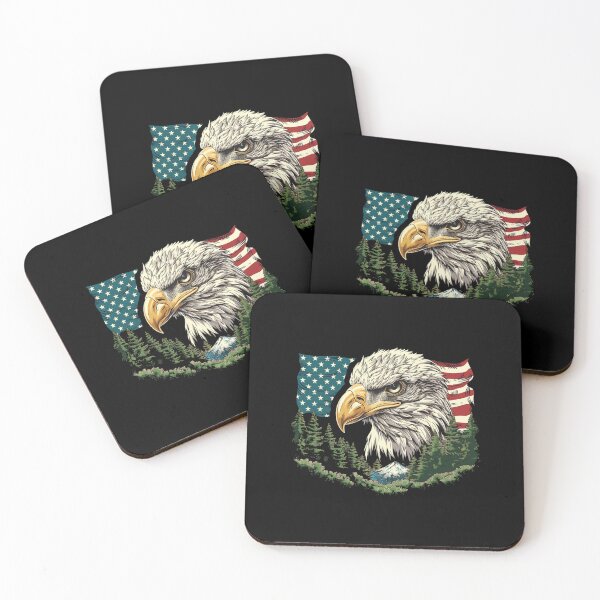 Item preview, My Spirit Mystical Animal is Eagle.Eagle head with nature designed and sold by elnexshop.
