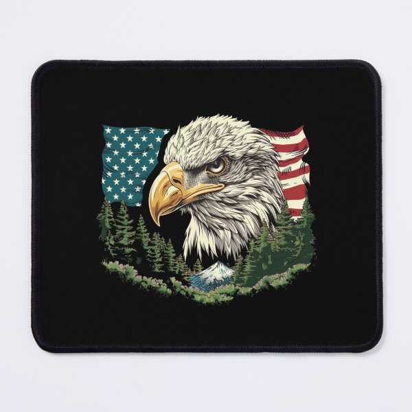 Item preview, My Spirit Mystical Animal is Eagle.Eagle head with nature designed and sold by elnexshop.