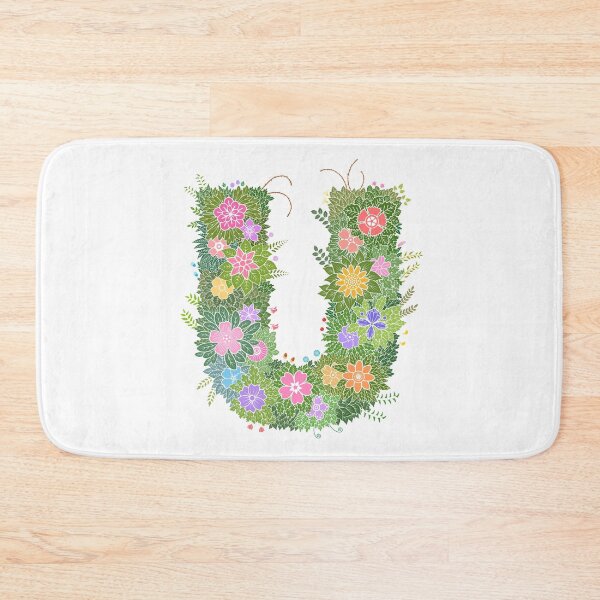 Artikelvorschau, Blumenbuchstabe „U“ WeArePrettierThanFlowers entworfen und verkauft von birthflower.