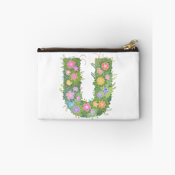 Artikelvorschau, Blumenbuchstabe „U“ WeArePrettierThanFlowers entworfen und verkauft von birthflower.