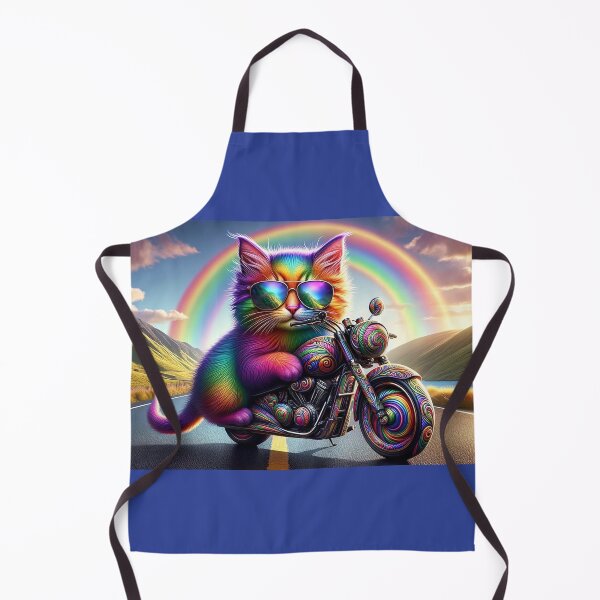 Item preview, Title: Rainbow Rider Ngeru (cat) designed and sold by Sienna Hamilton-Katene.