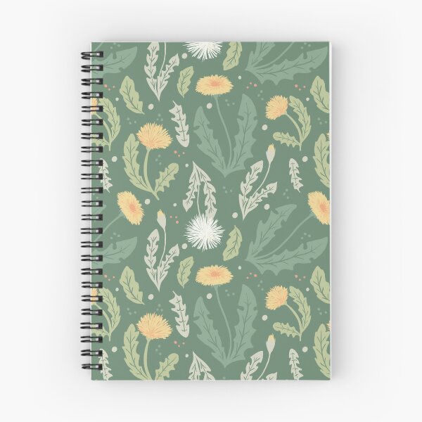 Item preview, Dandelion Floral Weed Pattern, Green designed and sold by tanyadraws.