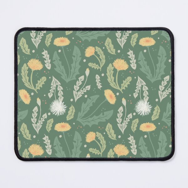 Item preview, Dandelion Floral Weed Pattern, Green designed and sold by tanyadraws.