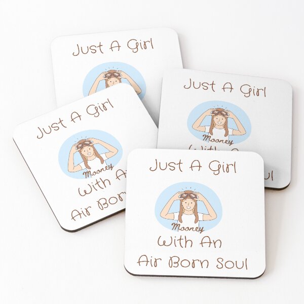 Item preview, Just a girl with an airborn soul, Mooney designed and sold by taritingle.