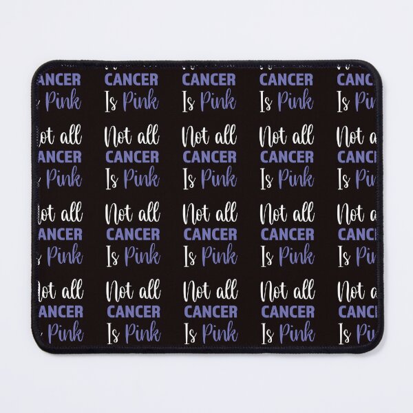 Item preview, not all cancer pink, Esophageal cancer awareness, support squad, periwinkle Ribbon, Esophageal Ribbon designed and sold by BlueDiamond-19.
