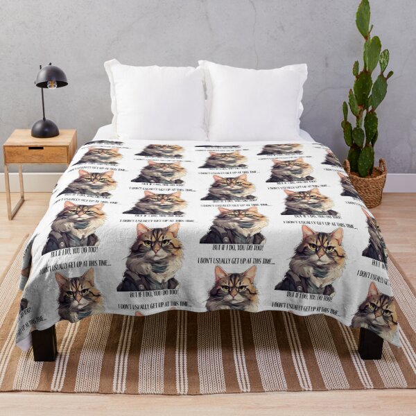 Item preview, I don't usually get up at this time... but if i do, you do too! designed and sold by snowskin.