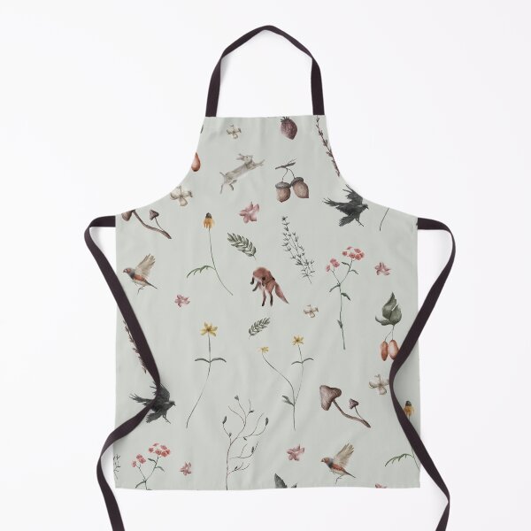 Item preview, Forest Animals & Wild Flowers on Lime Green designed and sold by LuciaS.