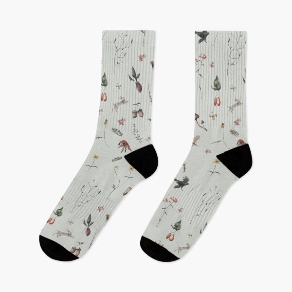 Item preview, Forest Animals & Wild Flowers on Lime Green designed and sold by LuciaS.
