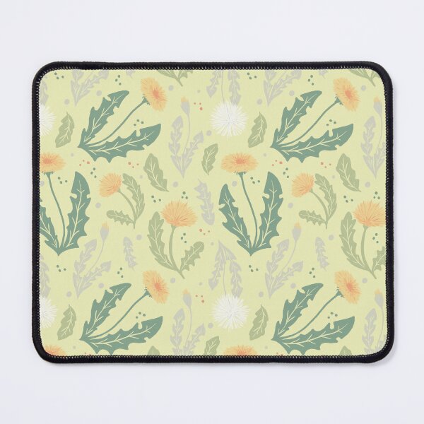 Item preview, Dandelion Floral Weed Pattern, Light Green designed and sold by tanyadraws.