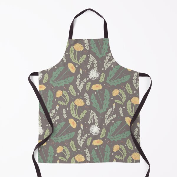 Item preview, Dandelion Floral Weed Pattern, Brown designed and sold by tanyadraws.