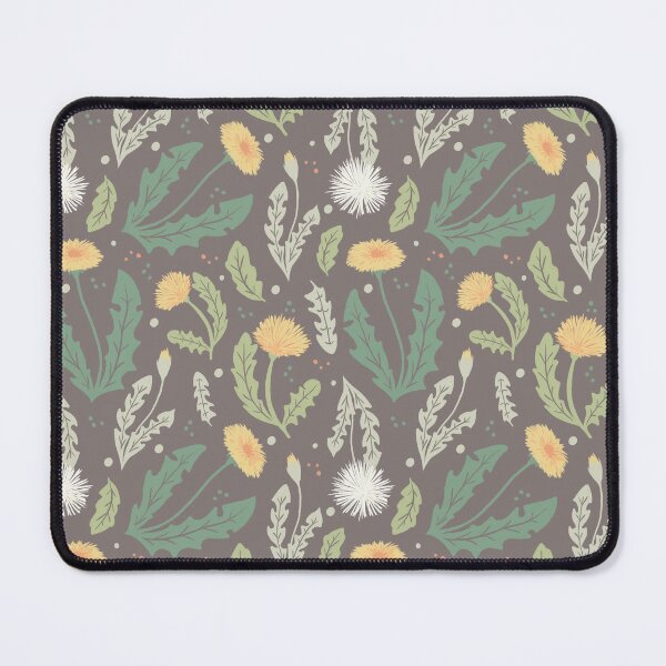 Item preview, Dandelion Floral Weed Pattern, Brown designed and sold by tanyadraws.
