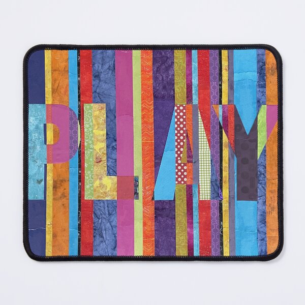 Item preview, PLAY colorful stripes designed and sold by Art by Leanne P / Leanne Poellinger.