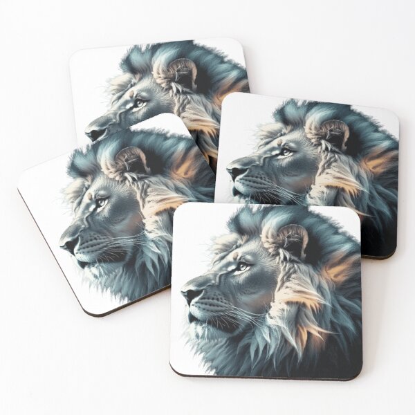 Item preview, 2015 Imposing lion with a defiant look designed and sold by Magic3D.