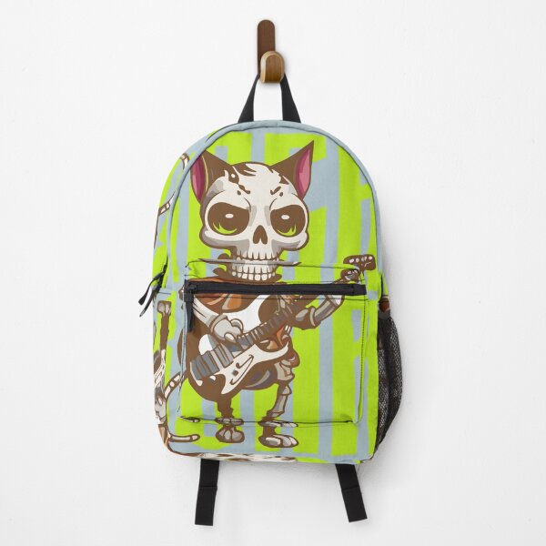 Item preview, Rock Roar Skull Cat Music Lover designed and sold by Horizon Cartoon.