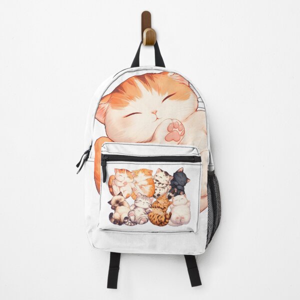 Item preview, A cute cat sleeping on its back designed and sold by HandsomeCat.