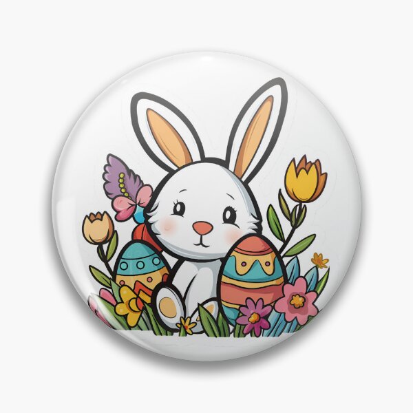 Item preview, Enchanting Easter Bunny and Eggs designed and sold by ZappyP.