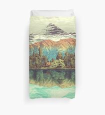 The Unknown Hills in Kamakura Duvet Cover