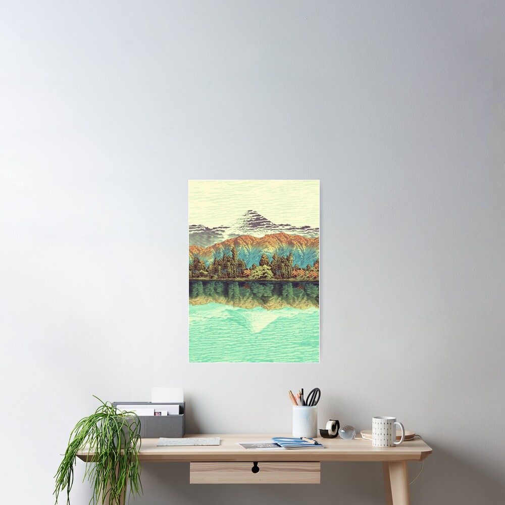 The Unknown Hills in Kamakura Poster